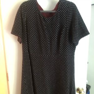 Lands End Black dress